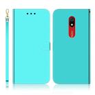 For Xiaomi Redmi 8A Imitated Mirror Surface Horizontal Flip Leather Case with Holder & Card Slots & Wallet & Lanyard(Mint Green) - 1