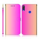 For Xiaomi Redmi Note 7S / Note 7 Imitated Mirror Surface Horizontal Flip Leather Case with Holder & Card Slots & Wallet & Lanyard(Gradient Color) - 1