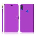 For Xiaomi Redmi Note 7S / Note 7 Imitated Mirror Surface Horizontal Flip Leather Case with Holder & Card Slots & Wallet & Lanyard(Purple) - 1