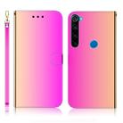 For Xiaomi Redmi Note 8 Imitated Mirror Surface Horizontal Flip Leather Case with Holder & Card Slots & Wallet & Lanyard(Gradient Color) - 1