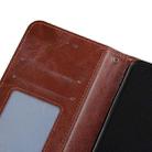 For Samsung Galaxy S21 5G Crystal Texture Horizontal Flip Leather Case with Holder & Card Slots & Wallet(Red) - 6