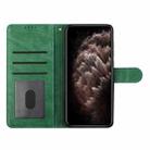 For Huawei P30 Lite Beauty Girl Embossing Pattern Horizontal Flip Leather Case with Holder & Card Slot & Wallet & Photo Frame(Green) - 3