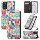 For Blackview A100 Colorful Magnetic Horizontal Flip PU Leather Case with Holder & Card Slot & Wallet(Magic Space) - 1