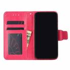 For Xiaomi Mi 10S Crystal Texture Horizontal Flip Leather Case with Holder & Card Slots & Wallet(Rose Red) - 4