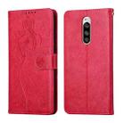 For Sony Xperia 1 / Xperia XZ4 Beauty Girl Embossing Pattern Horizontal Flip Leather Case with Holder & Card Slot & Wallet & Photo Frame(Red) - 1