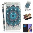 For Galaxy A51 3D Painting Pattern Coloured Drawing Horizontal Flip Leather Case with Holder & Card Slots & Wallet(Paecock) - 1