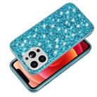 Glitter Powder Shockproof TPU Protective Case For iPhone 13 Pro(Silver) - 5