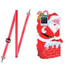 For OPPO Realme 8 Pro Christmas Series TPU Shockproof Case with Neck Lanyard(Santa Claus) - 1