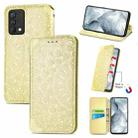 For OPPO Realme GT Master Blooming Mandala Embossed Pattern Magnetic Horizontal Flip Leather Case with Holder & Card Slots & Wallet(Yellow) - 1