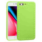 Bear Pattern TPU Phone Protective Case For iPhone 8 Plus / 7 Plus(Green) - 1