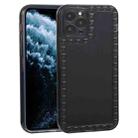 Bear Pattern TPU Phone Protective Case For iPhone 11 Pro(Transparent Black) - 1