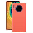 For Huawei Mate 30 Original Huawei Shockproof Silicone Protective Case(Orange) - 1