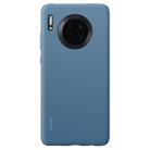 For Huawei Mate 30 Original Huawei Shockproof Silicone Protective Case(Dark Blue) - 2