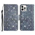 For iPhone 13 Pro Max Painted Pattern Horizontal Flip Leather Case with Holder & Card Slot & Wallet (Gypsophila) - 1