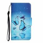 For iPhone 13 Pro Painted Pattern Horizontal Flip Leather Case with Holder & Card Slot & Wallet (Flying Butterfly) - 2