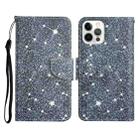 For iPhone 12 Pro Max Painted Pattern Horizontal Flip Leather Case with Holder & Card Slot & Wallet(Gypsophila) - 1