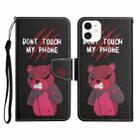 For iPhone 12 mini Painted Pattern Horizontal Flip Leather Case with Holder & Card Slot & Wallet (Red Bear) - 1