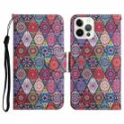 Painted Pattern Horizontal Flip Leather Case with Holder & Card Slot & Wallet For iPhone 11 Pro Max(Prismatic Kaleidoscope) - 1