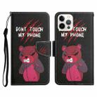 Painted Pattern Horizontal Flip Leather Case with Holder & Card Slot & Wallet For iPhone 11 Pro Max(Red Bear) - 1
