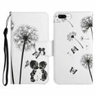 Painted Pattern Horizontal Flip Leather Case with Holder & Card Slot & Wallet For iPhone 8 Plus & 7 Plus(Dandelion) - 1