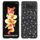 For Samsung Galaxy Z Flip3 5G Glitter Powder Shockproof TPU Protective Case(Black) - 1