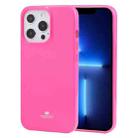 For iPhone 13 Pro GOOSPERY JELLY TPU Fluorescence Shockproof and Scratch Case (Pink) - 1