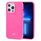 For iPhone 13 Pro Max GOOSPERY JELLY TPU Fluorescence Shockproof and Scratch Case (Pink) - 1