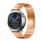 22mm For Huawei Watch 3, 3PRo, GT2, GT 2e, GT 2 Pro, GT One-bead Steel Original Buckle Watch Band(Rose Gold) - 1