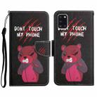 For Samsung Galaxy A31 Painted Pattern Horizontal Flip Leather Case with Holder & Card Slot & Wallet(Red Bear) - 1