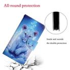 For Samsung Galaxy A42 5G Painted Pattern Horizontal Flip Leather Case with Holder & Card Slot & Wallet(Little Leopard) - 5