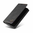 For iPhone XR Skin Feel Anti-theft Brush Horizontal Flip Leather Case with Holder & Card Slots & Wallet(Black) - 6