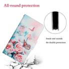 For Samsung Galaxy Note20 Painted Pattern Horizontal Flip Leather Case with Holder & Card Slot & Wallet(Peony Butterfly) - 5