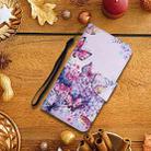 For Samsung Galaxy Note20 Ultra Painted Pattern Horizontal Flip Leather Case with Holder & Card Slot & Wallet(Bright Butterfly) - 6