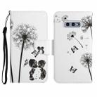 For Samsung Galaxy S10e Painted Pattern Horizontal Flip Leather Case with Holder & Card Slot & Wallet(Dandelion) - 1