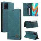 For OPPO Realme V13 Skin Feel Anti-theft Brush Horizontal Flip Leather Case with Holder & Card Slots & Wallet(Blue) - 1