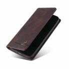 For Xiaomi Mi CC9 / Mi 9 Lite Skin Feel Anti-theft Brush Horizontal Flip Leather Case with Holder & Card Slots & Wallet(Brown) - 6