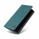For Samsung Galaxy A71 5G Skin Feel Anti-theft Brush Horizontal Flip Leather Case with Holder & Card Slots & Wallet(Blue) - 4