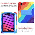 For iPad mini 6 Two-Color Robot Shockproof Silicone + PC Protective Tablet Case with Holder & Pen Slot(Colorful + Blue) - 2