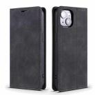 For iPhone 13 Pro Skin Feel Dream Series Horizontal Flip Leather Case with Holder & Card Slots & Wallet (Black) - 1