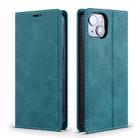 For iPhone 13 Pro Skin Feel Dream Series Horizontal Flip Leather Case with Holder & Card Slots & Wallet (Blue) - 1