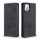 For iPhone 13 Pro Max Skin Feel Dream Series Horizontal Flip Leather Case with Holder & Card Slots & Wallet (Black) - 1