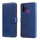 For Infinix Hot 9 Play Classic Calf Texture PU + TPU Horizontal Flip Leather Case with Holder & Card Slots & Wallet(Blue) - 1