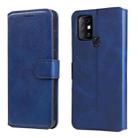 For Infinix Hot 10 Classic Calf Texture PU + TPU Horizontal Flip Leather Case with Holder & Card Slots & Wallet(Blue) - 1