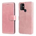 For Infinix Hot 10 Classic Calf Texture PU + TPU Horizontal Flip Leather Case with Holder & Card Slots & Wallet(Rose Gold) - 1