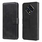 For Infinix Zero 8 Classic Calf Texture PU + TPU Horizontal Flip Leather Case with Holder & Card Slots & Wallet(Black) - 1