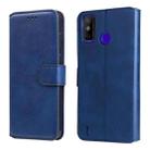 For Tecno Spark 6 Go Classic Calf Texture PU + TPU Horizontal Flip Leather Case with Holder & Card Slots & Wallet(Blue) - 1