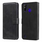 For Tecno Spark 6 Go Classic Calf Texture PU + TPU Horizontal Flip Leather Case with Holder & Card Slots & Wallet(Black) - 1