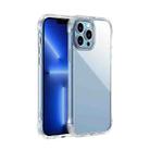 For iPhone 13 Pro JOYROOM Defender Transparent Four-corner Airbag Shockproof Protective Case with Hook  - 1