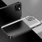 For iPhone 13 Electroplated Edge Frosted TPU Shockproof Case(Black) - 4