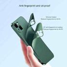 For iPhone 13 Pro Max Electroplated Edge Frosted TPU Shockproof Case (Deep Green) - 3